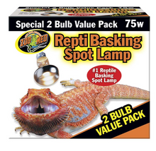 Load image into Gallery viewer, Zoomed Repti Basking Spot Lamp 2pk