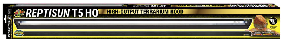 Zoo Med ReptiSun T5 HO Terrarium Hood w/ 10.0 Bulb