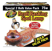 Load image into Gallery viewer, Zoomed Repti Basking Spot Lamp 2pk
