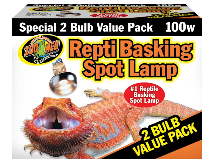 Zoomed Repti Basking Spot Lamp 2pk