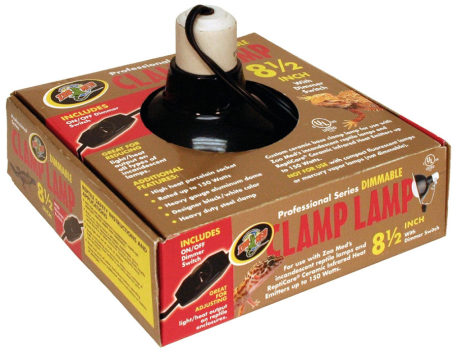 Zoo Med Professional Series Dimmable Clamp Lamp 8.5