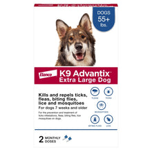 Load image into Gallery viewer, Elanco K9 Advantix Topical Flea &amp; Tick Treatment &amp; Prevention for Dogs

