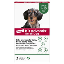 Load image into Gallery viewer, Elanco K9 Advantix Topical Flea &amp; Tick Treatment &amp; Prevention for Dogs
