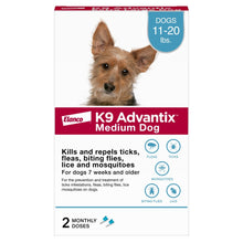 Load image into Gallery viewer, Elanco K9 Advantix Topical Flea &amp; Tick Treatment &amp; Prevention for Dogs
