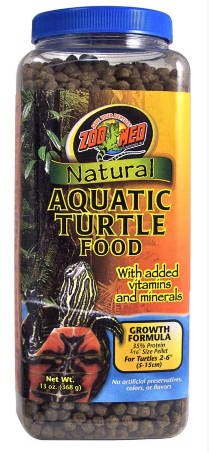 Aquatic Turtle Food Maintenance Formula Dry Food ZooMed