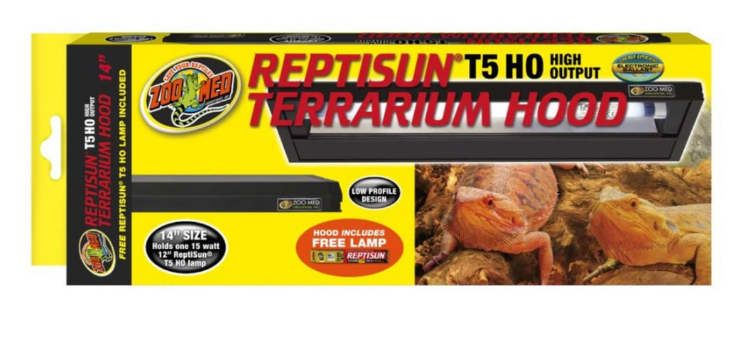 ReptiSun T5 HO High Output Terrarium Hood ZooMed